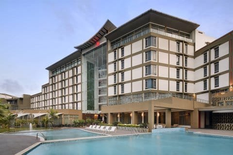 Accra Marriott Hotel exterior near Kotoka International Airport
