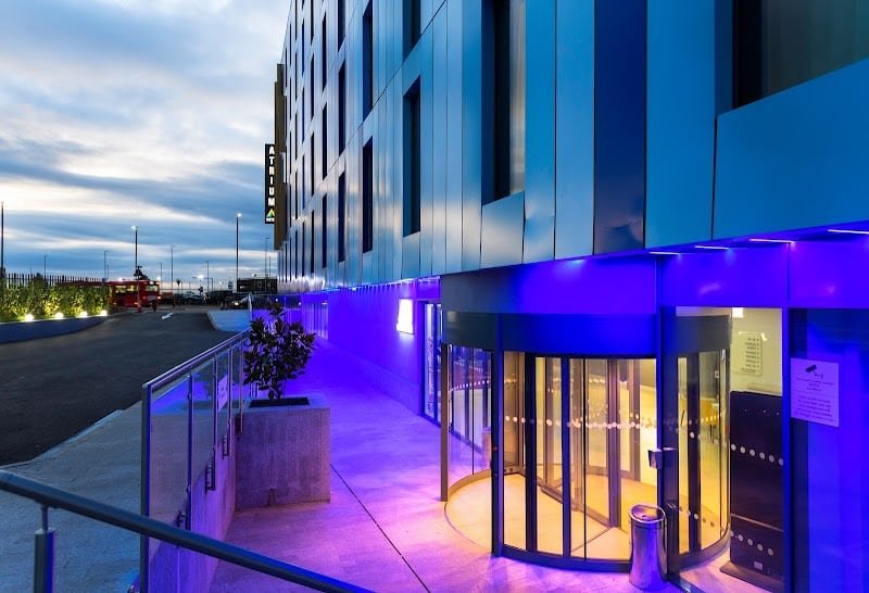 Atrium Hotel Heathrow exterior near Hatton Cross