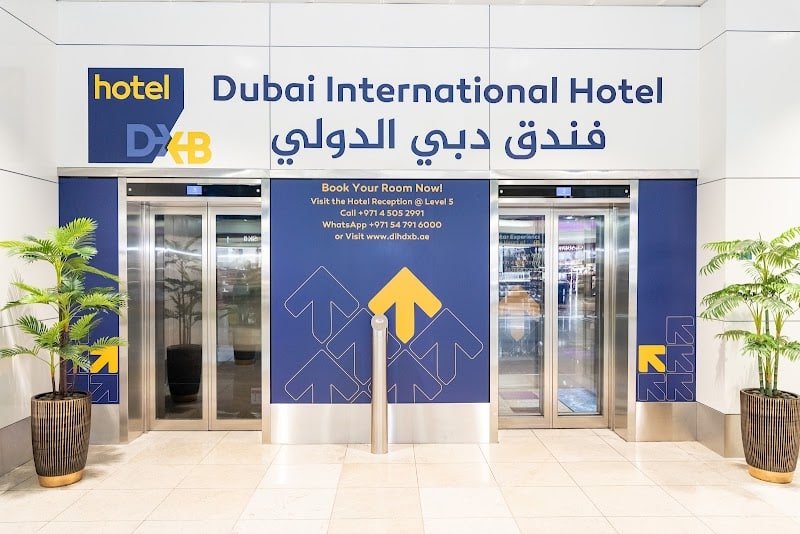 Dubai International Hotel Airport interior exterior