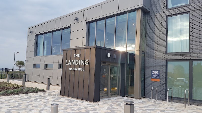 The Landing Hotel Biggin Hill exterior beside airfield